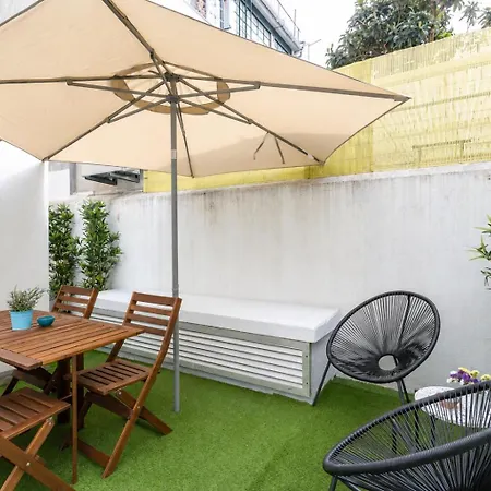 Lejlighed Sunny With Patio, By Timecooler *
