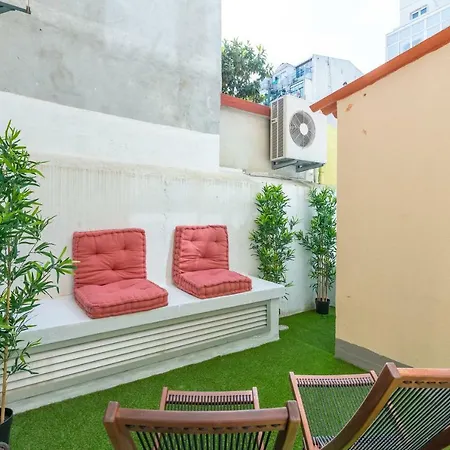 Sunny With Patio, By Timecooler Lägenhet Lisboa