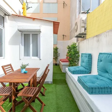 公寓 Sunny With Patio, By Timecooler Lisboa